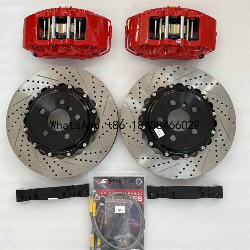 Kit pinza freno roja Jekit 9040 + disco taladrado Lexus IS 250 F Sport 2015
