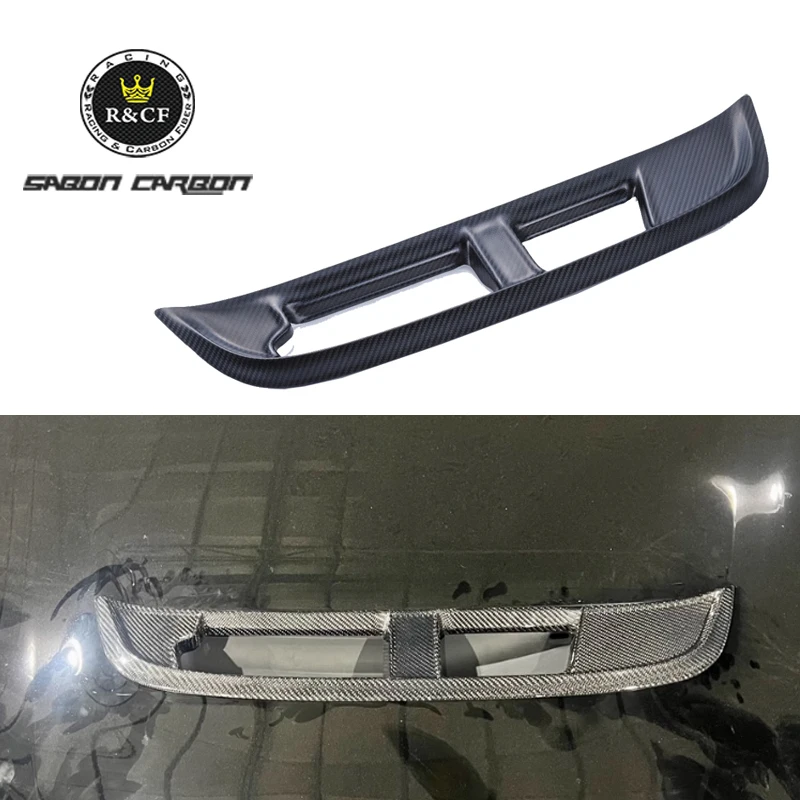 Embellecedor capó fibra carbono SPN para Honda Civic Type R FL5 2023
