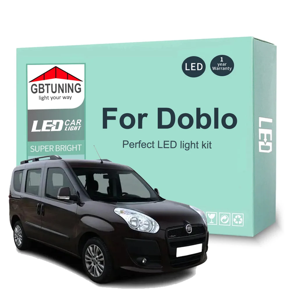 Bombilla LED Canbus interior para Fiat Doblò – maletero y lectura