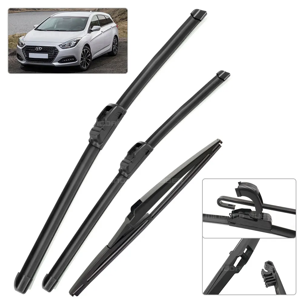 Limpiaparabrisas delantero y trasero para Hyundai i40 Estate 2011-2019 - imagen 2