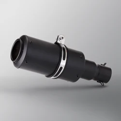 Silenciador de escape Akra universal 51 mm para motocicleta