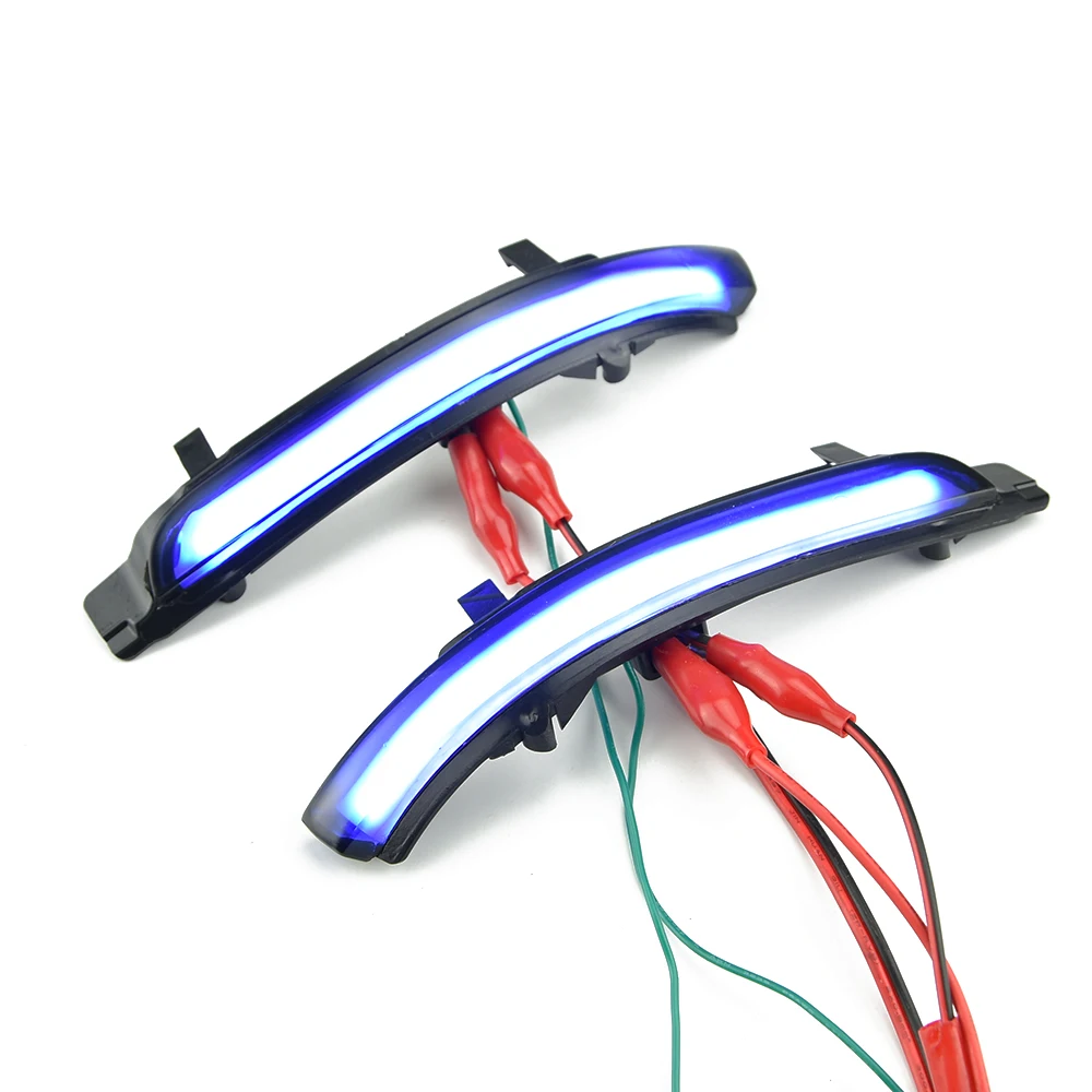 2 piezas para Skoda Octavia 2009-2013 SUPERB 2008-2014 luz intermitente LED dinámica para espejo - imagen 4