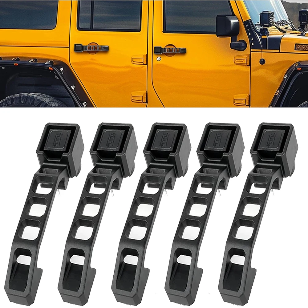 Manija puerta trasera Jeep Wrangler JK/JKU 2007-2018 negra exterior