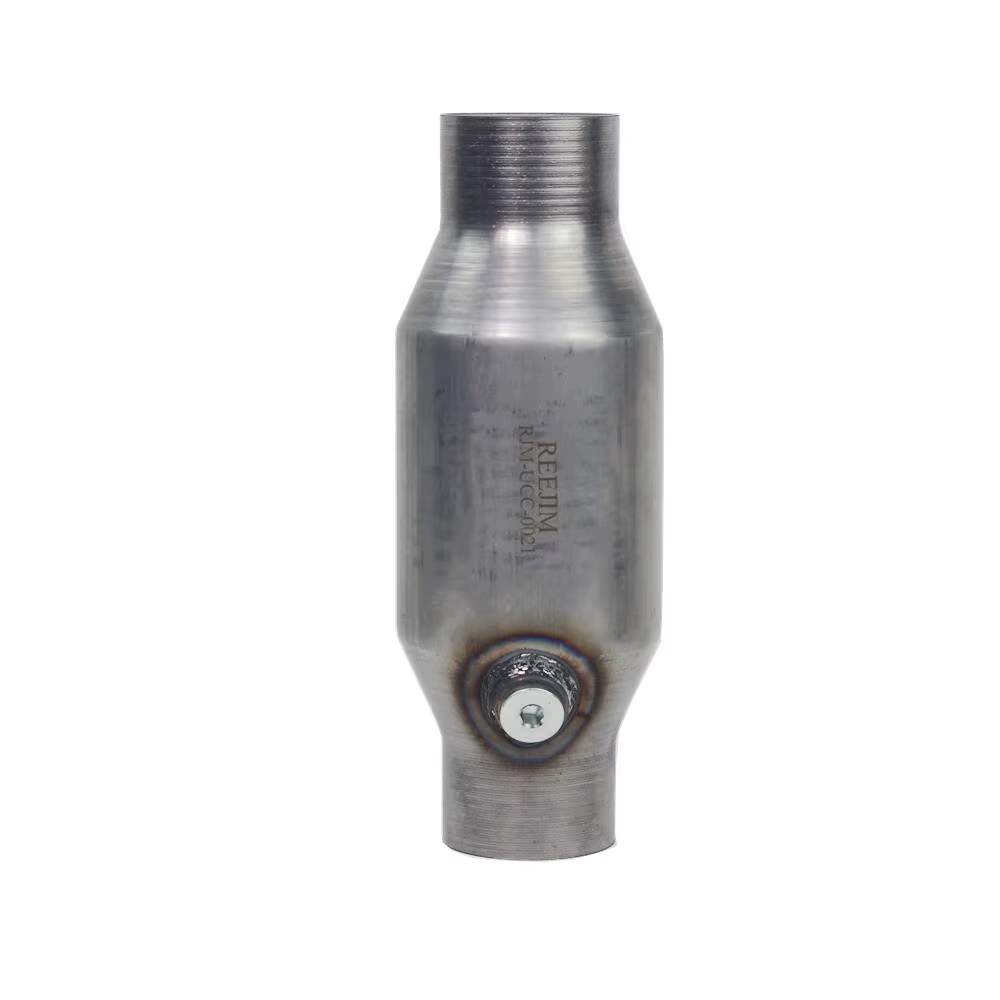 Catalizador universal alto flujo Euro 4 2,5 pulgadas con toma O2 - imagen 3