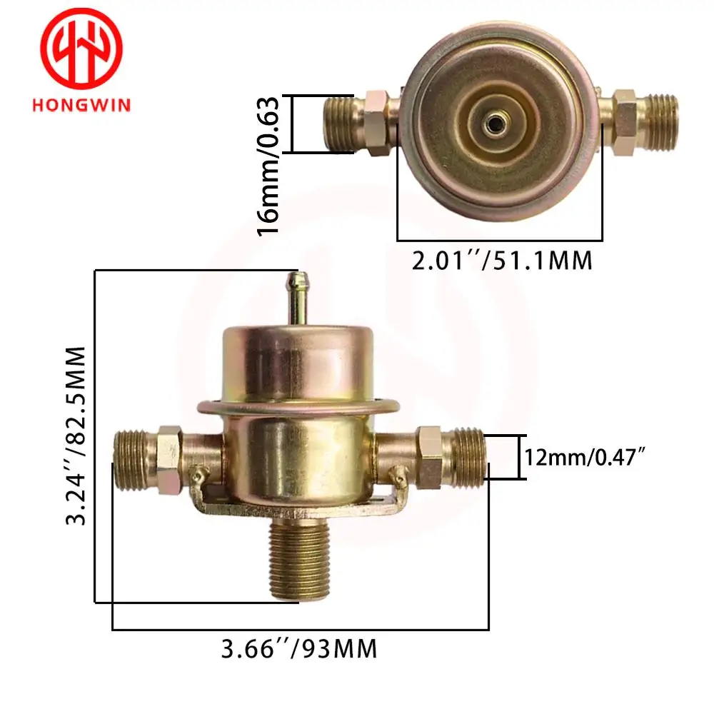 Regulador de presión de combustible Porsche 928 5.0 V8 y 911 3.6 H6 - imagen 2