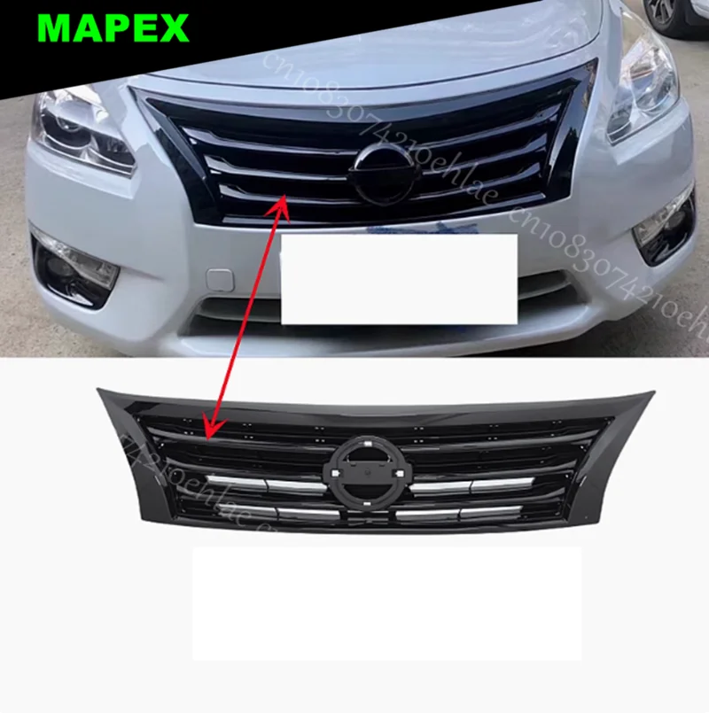 Rejilla parachoques delantero cromo Nissan Altima 2013-2015 - imagen 2