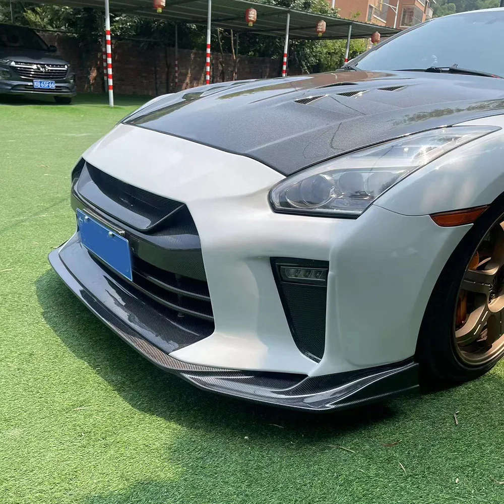 Capó delantero de fibra de carbono para Nissan GT-R R35 - imagen 3