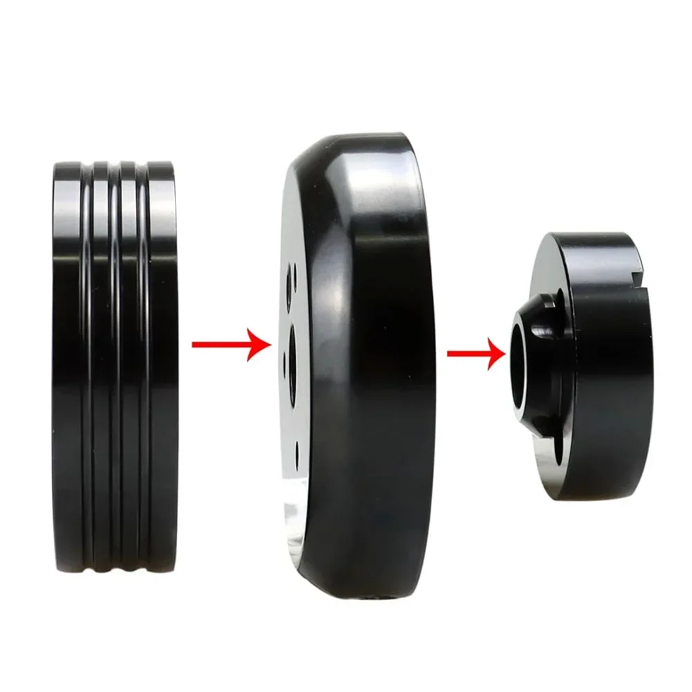Adaptador cubo volante billet pulido – Chevrolet 1957-1963 1967-1968