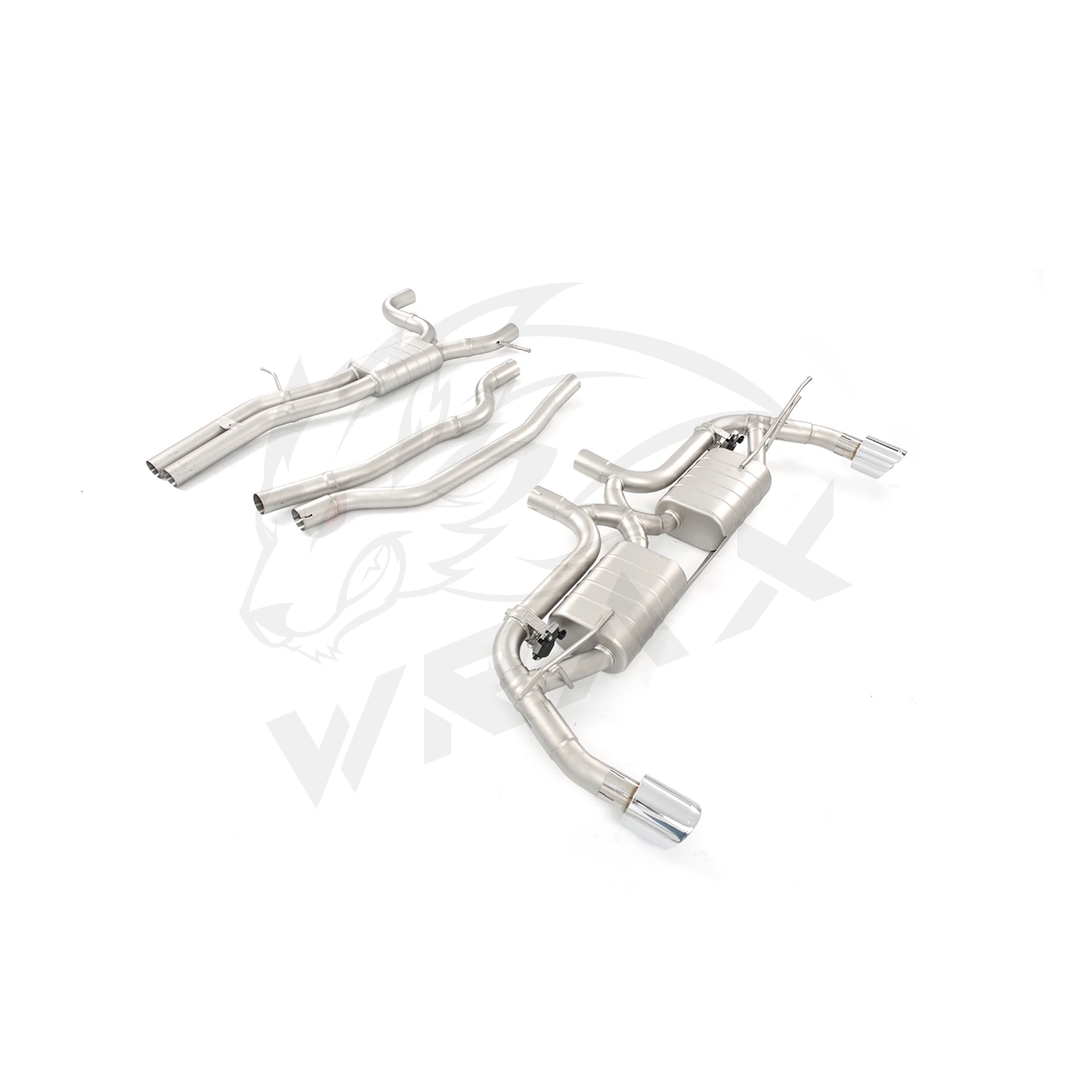 WRAX Escape eléctrico Audi Q7 3.0/3.6 2009-2015 Catback - imagen 4