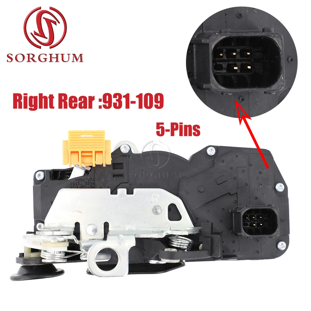 SORGHUM 931-304/931-303 Actuador de cierre de puerta GMC Sierra Tahoe - imagen 5