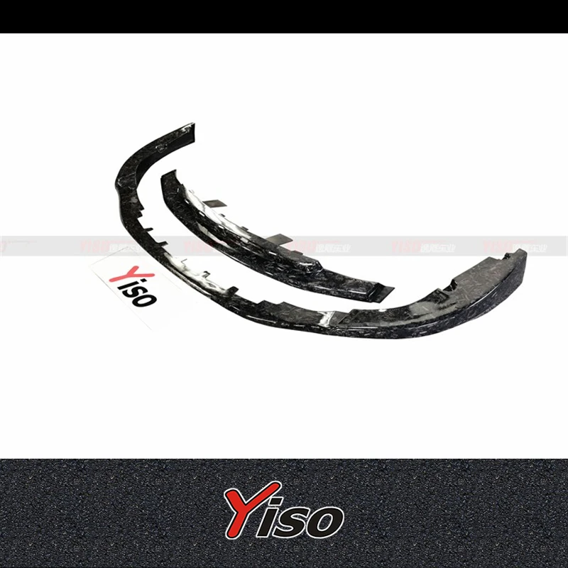 Adecuado para 718 Boxster Cayman Tecate Encirclement modificado labio delantero de fibra de carbono labio delantero Cayman labio frontal techart - imagen 4