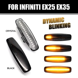 Infiniti intermitente dinámico LED lateral EX FX G Q QX M JX