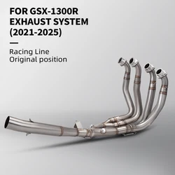 Tubo de escape Suzuki Hayabusa GSX1300R 2021-2025