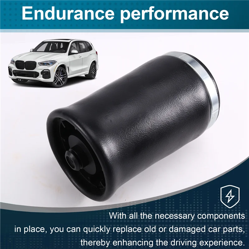 Resorte de suspensión neumática trasero izquierdo BMW X5 E53 - imagen 4