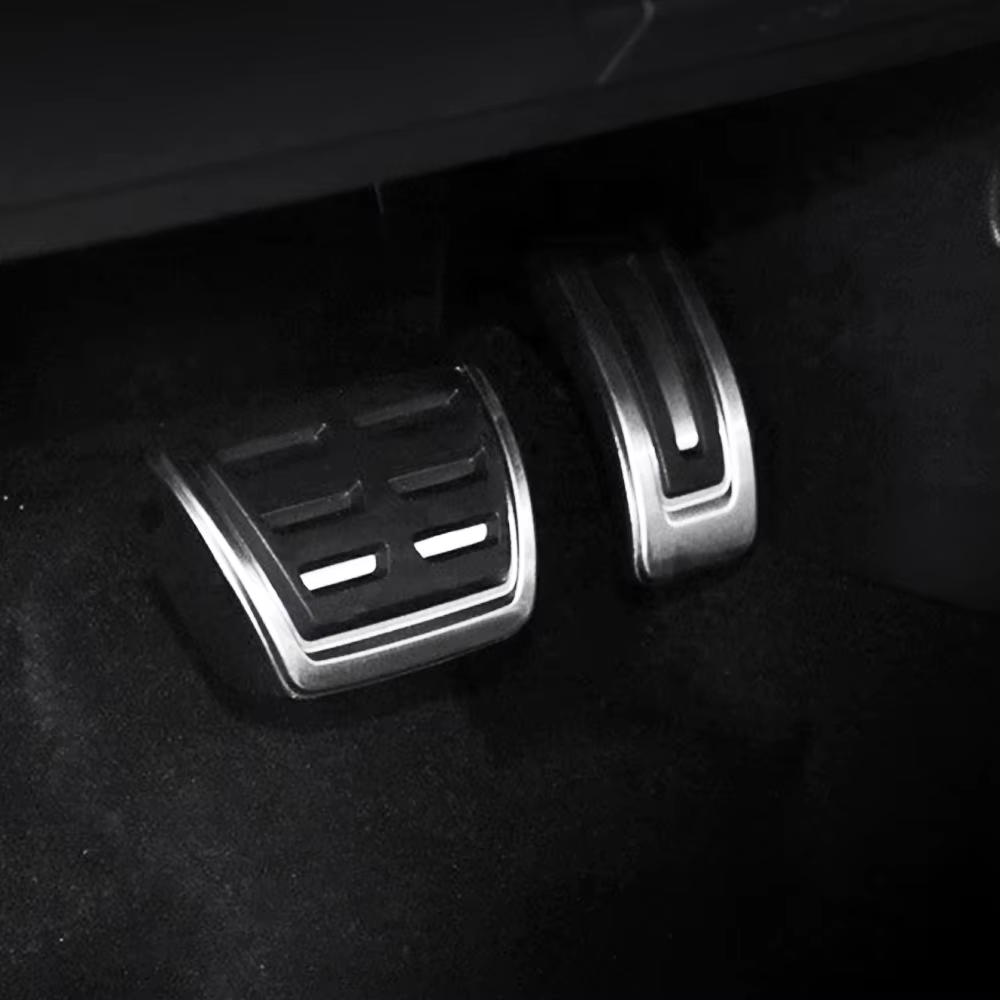 Cubrepedales de acero inoxidable VW T-Roc, T-Cross y Golf 8 - imagen 4