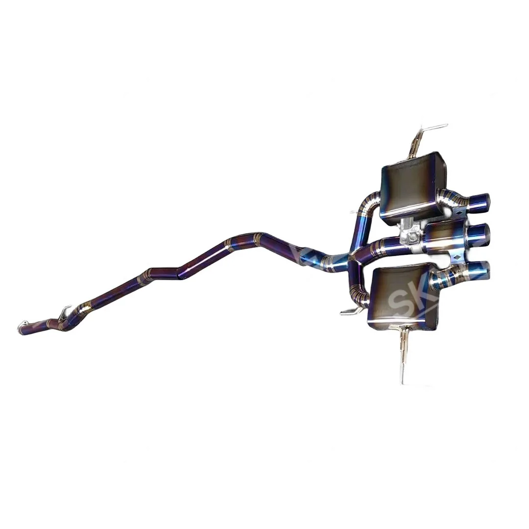 Escape cat-back de titanio para Honda Civic Type R FL5 - imagen 5