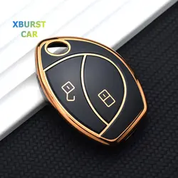 Funda TPU para llave de coche, 2 y 3 botones, Renault Logan