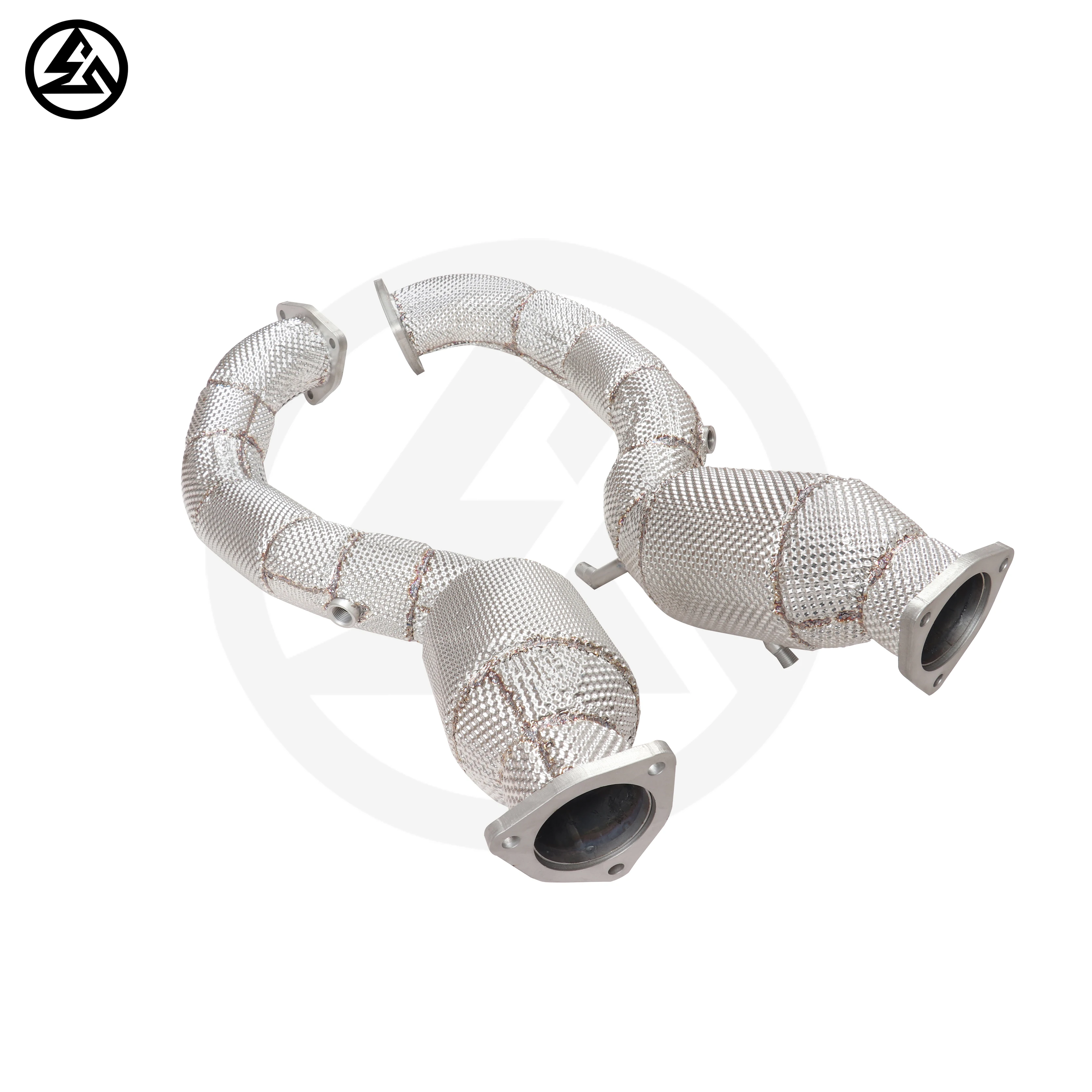 Downpipe escape Porsche 718 Cayman GT4 RS 4.0L acero inoxidable - imagen 5