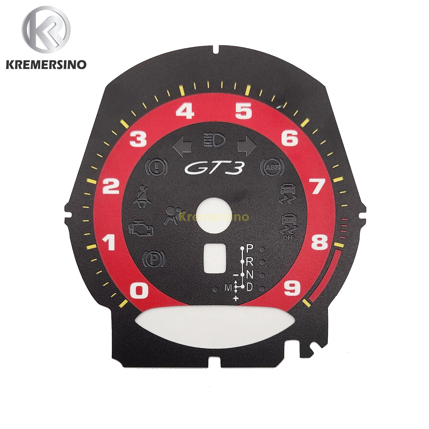 Pegatina decorativa para el panel de instrumentos del Porsche 718