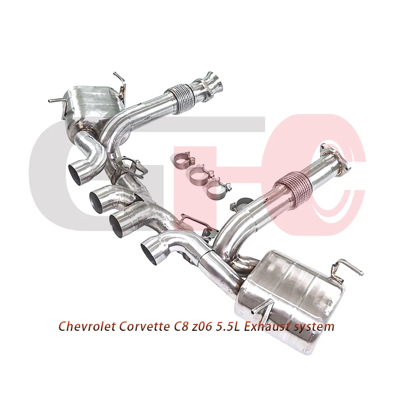 GFC silenciador catback con válvulas – Corvette C8 Z06 5.5L - imagen 5
