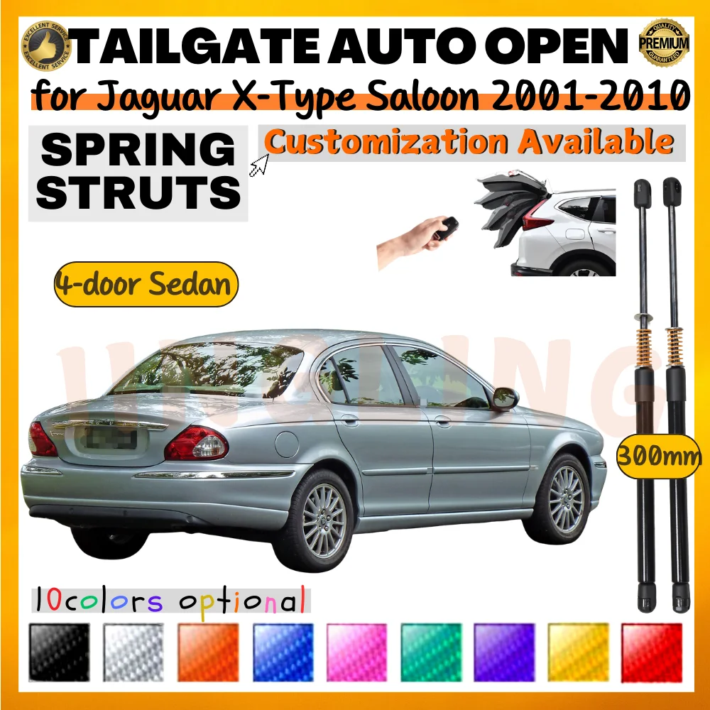 Puntales de maletero 300 mm – Jaguar X-Type Berlina 2001-2010