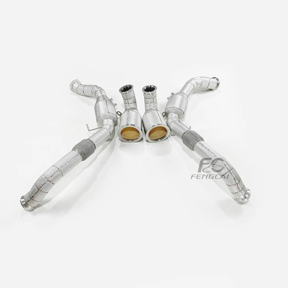 Porsche 976 2.9T 2024-2025: Tubo frontal de alto flujo con OPF - imagen 2