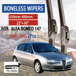 Escobillas limpiaparabrisas para Alfa Romeo 147 2000-2005