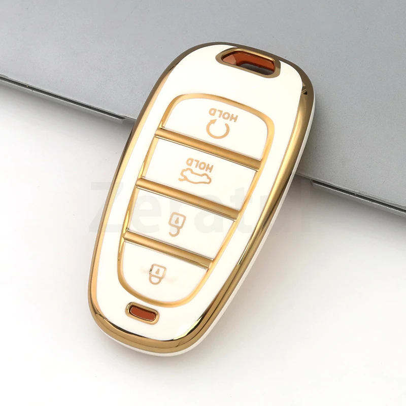 Funda TPU para llave Hyundai - Santa Fe y Tucson 2022, 4 botones - imagen 5