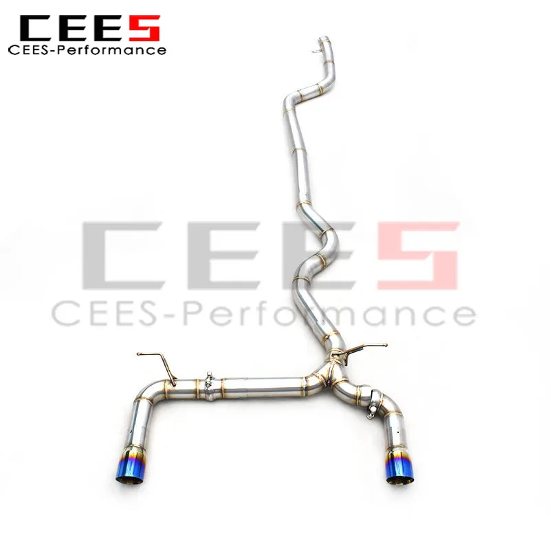 Escape catback Cees acero inoxidable BMW 335i/340i F30/F31 3.0T - imagen 2