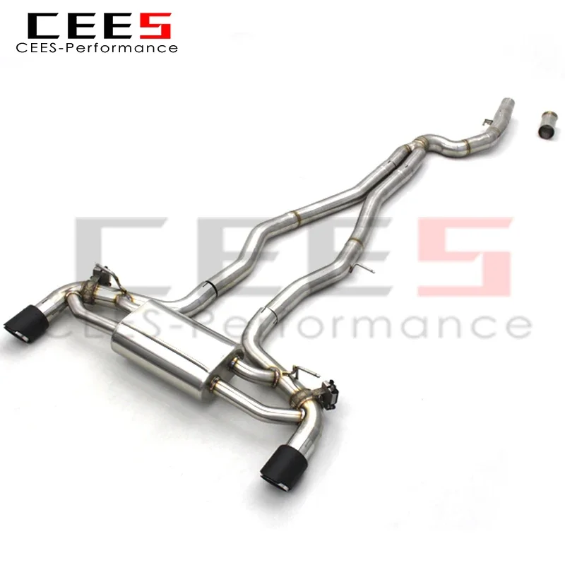 CeeS sistema de escape valvulado para BMW M240i G42 B58 3.0T - imagen 2