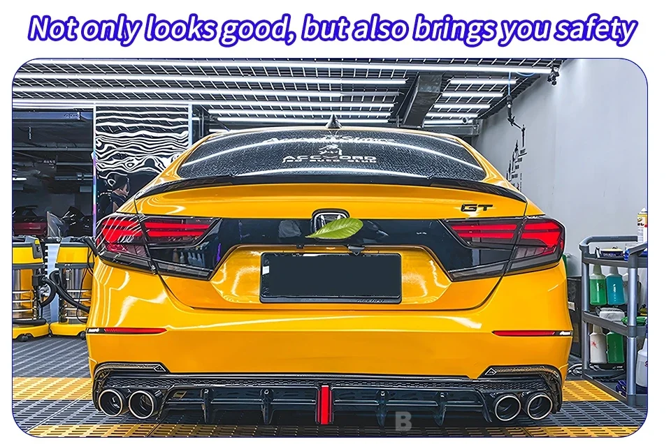 Luces traseras Honda Accord estilo Benz