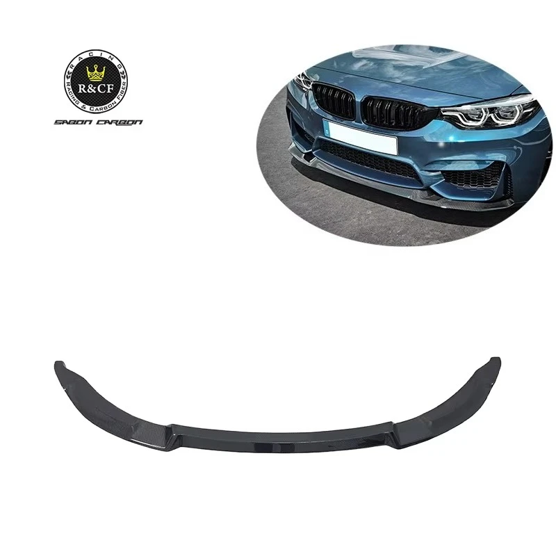 Divisor parachoques carbono BMW F80 M3 F82 F83 M4