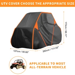 UXCELL Funda impermeable UTV para Polaris RZR Trail Sport/Ultimate