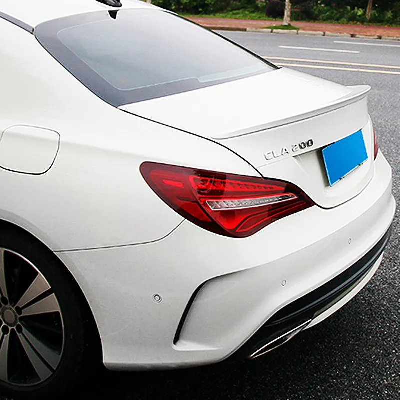 Alerón trasero negro efecto carbono Mercedes CLA W117 2013-2016 - imagen 3