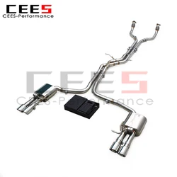 Escape Catback CEES Valvetronic – Audi A7 C7/C8 3.0T 2012-2023