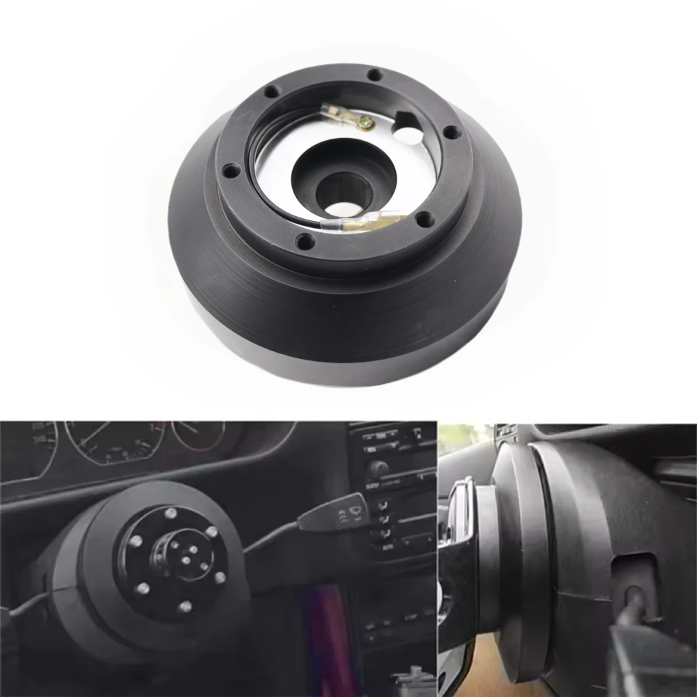 Adaptador volante rápido E30H con cubo liberación para BMW E30 M3 - imagen 2