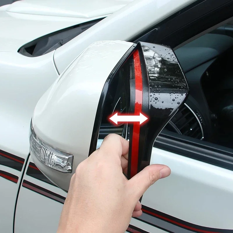 Viseras de lluvia para retrovisores Honda Accord 10.ª gen., efecto carbono - imagen 3