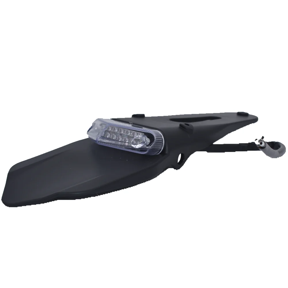 Guardabarros trasero con luz LED para Pit Bike 150 a 250 CC