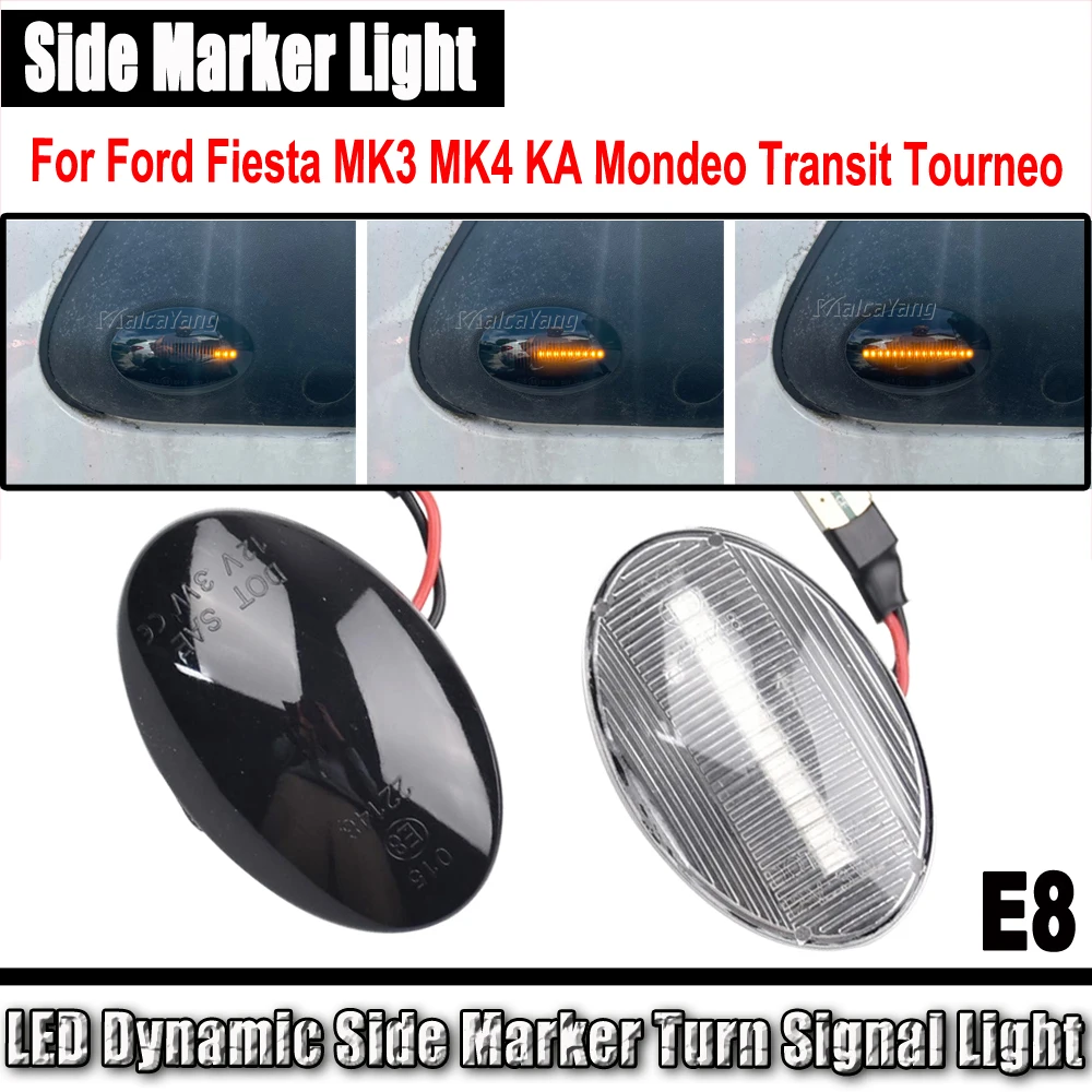 Intermitente LED dinámico lateral Ford Fiesta MK4 KA Transit - imagen 2