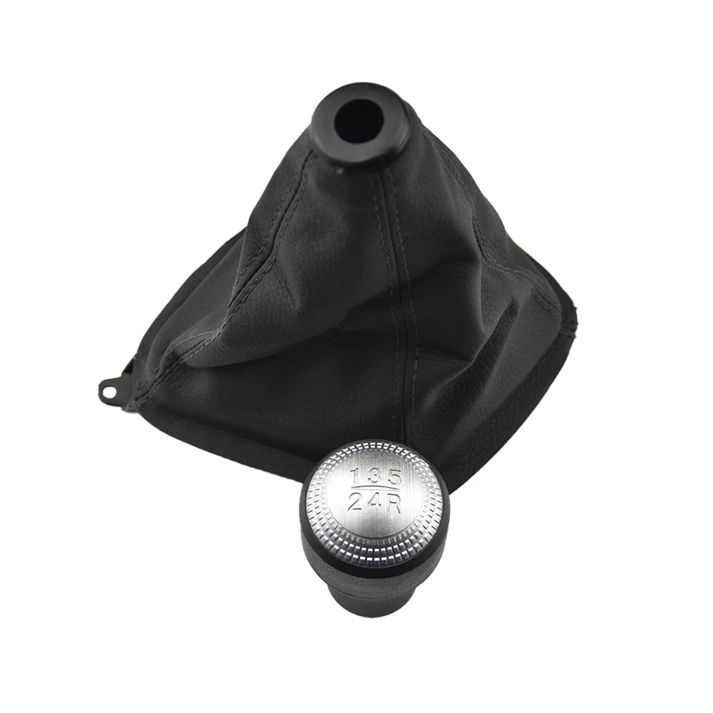 Para Hyundai Tucson 2004 2005 2006 2007 2008 2009 coche 5 velocidades palanca de cambios perilla de cambio bota de cuero - imagen 5