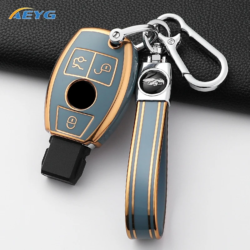 Funda llave Mercedes Benz A B C E clase W204 W205 - imagen 4