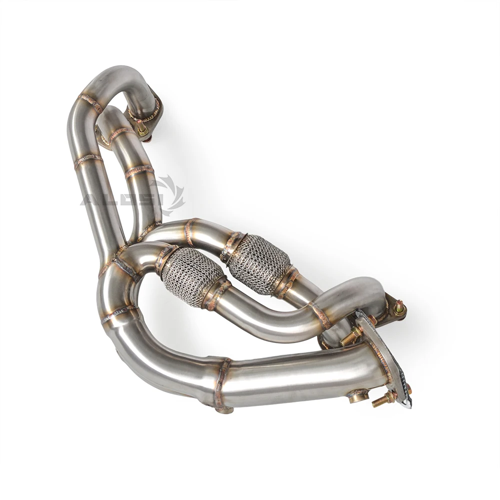 Cabezal de colector de escape para motor Subaru BRZ 2,4 2020-2024, silenciador de colector de escape directo de acero inoxidable - imagen 5