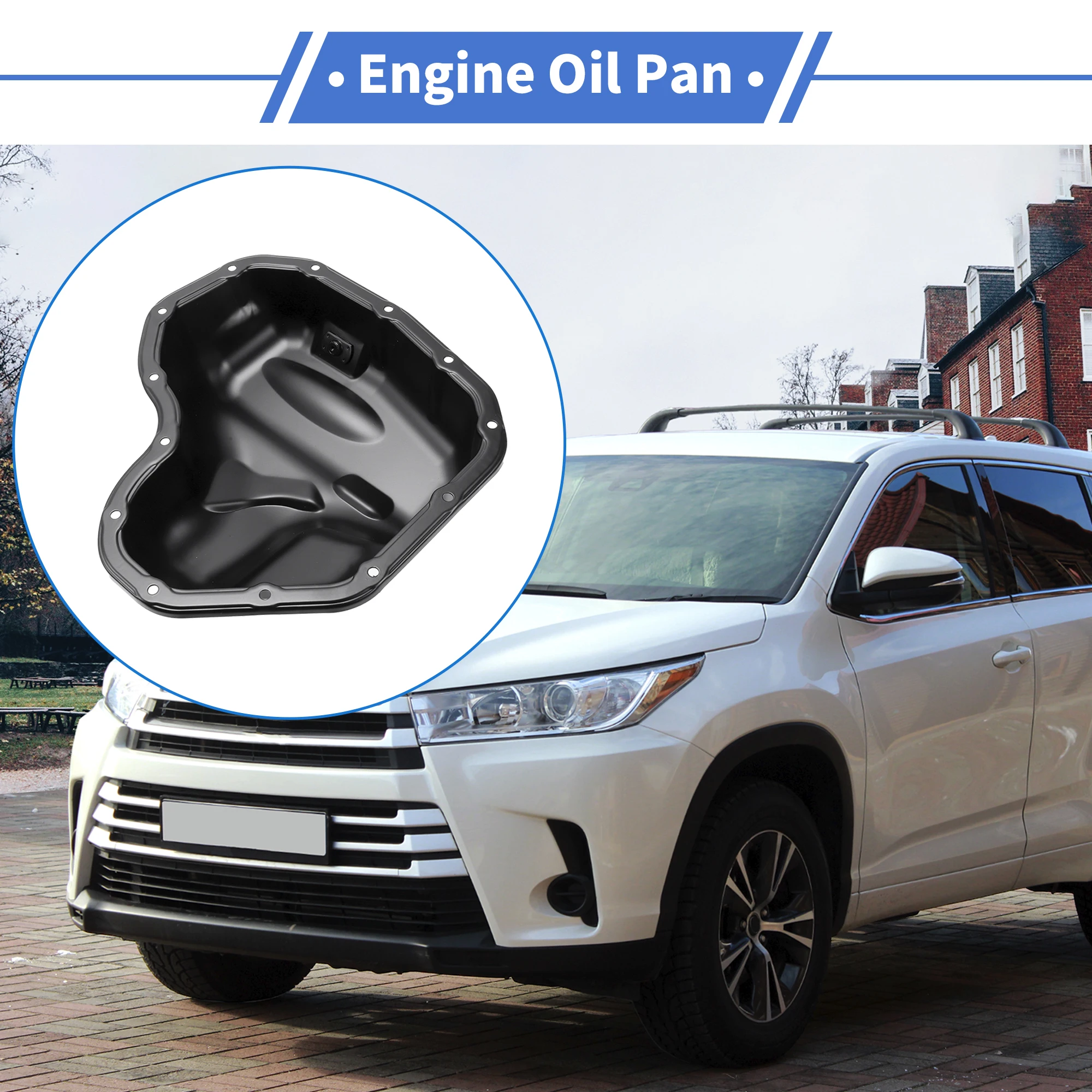 UXCELL 1210136040 cárter de aceite motor Toyota Highlander 2009-2019 - imagen 2