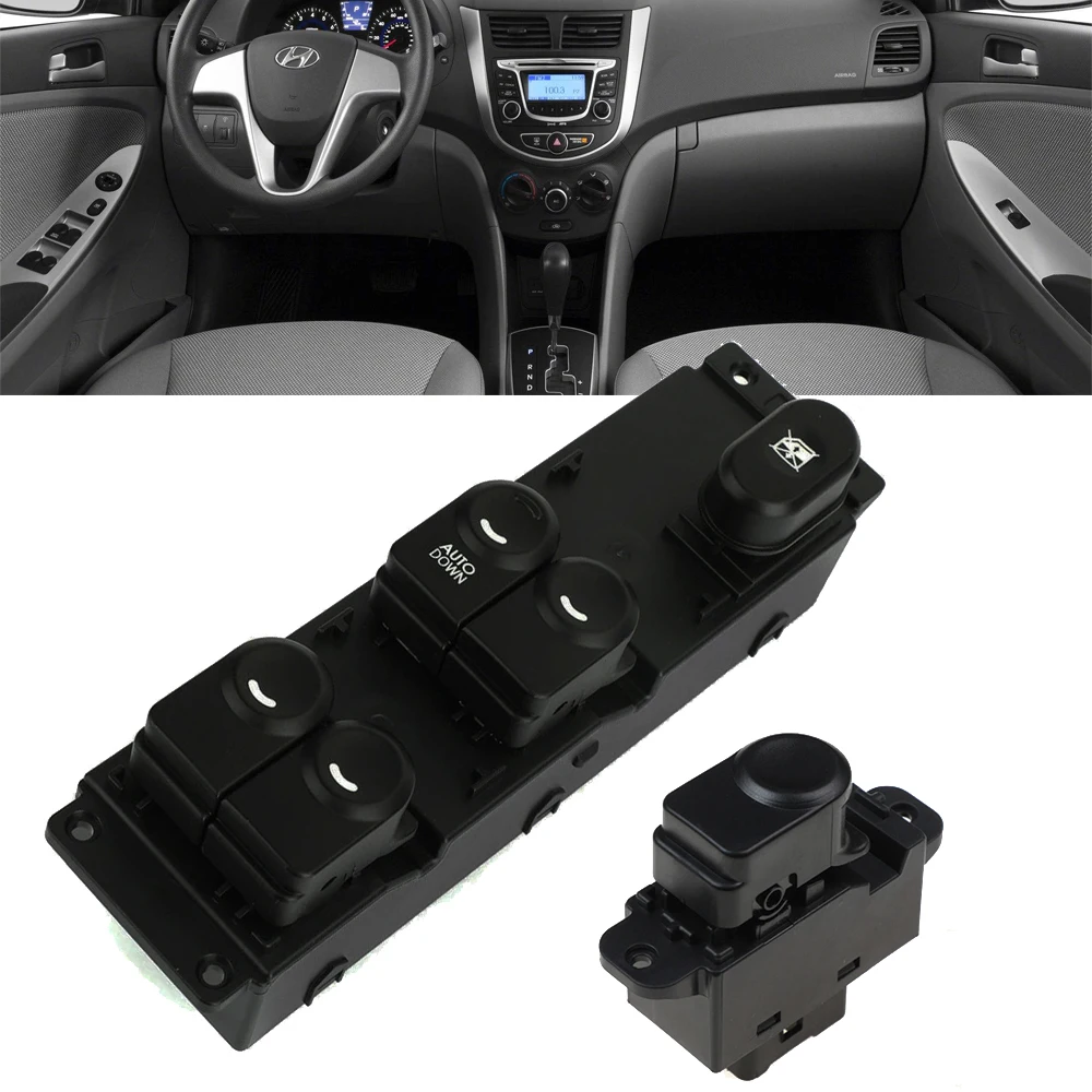 Interruptor elevalunas Hyundai Accent 1.6 2012-2016 935701R101