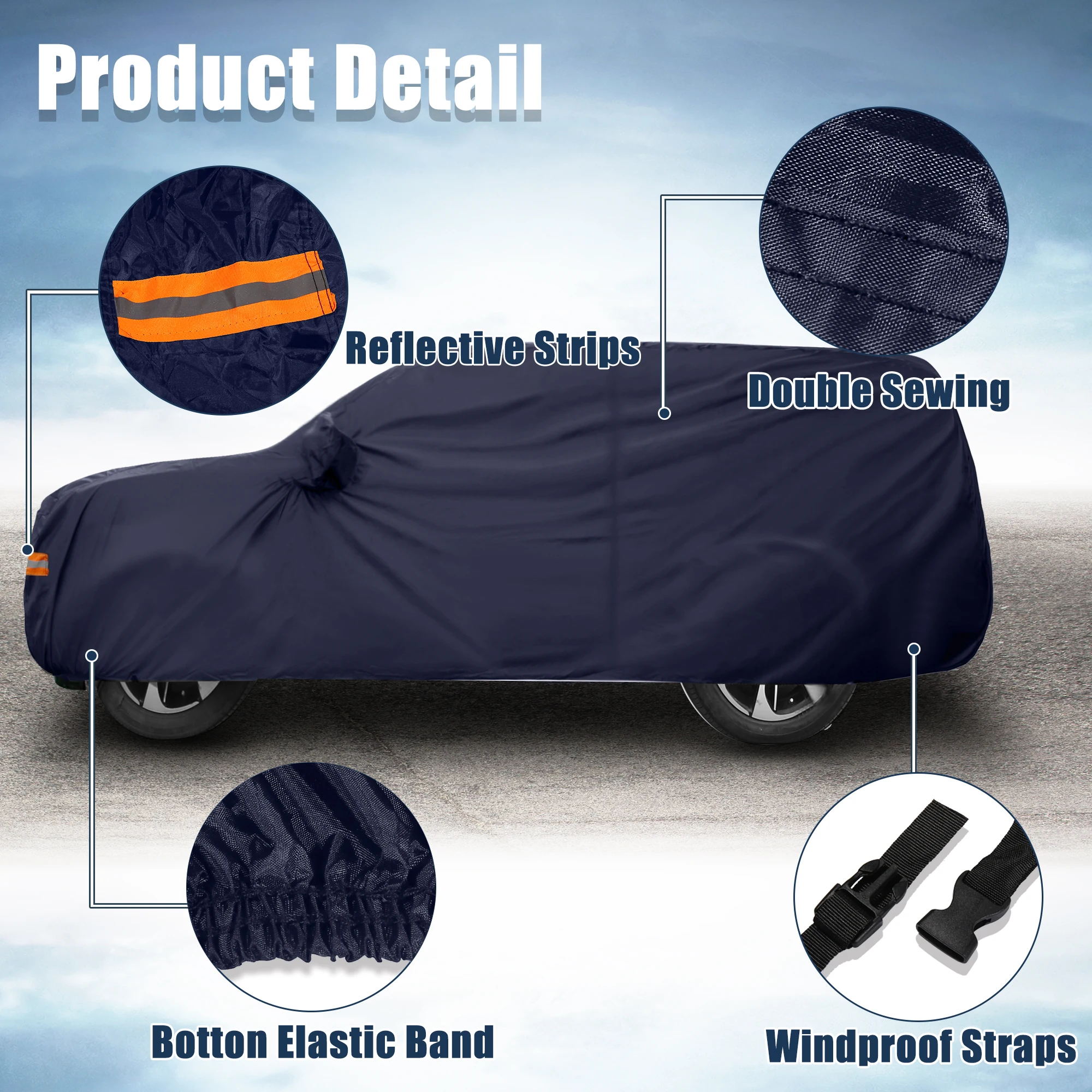Funda impermeable X Autohaux para Chevrolet Tahoe 2007-2020 - imagen 5
