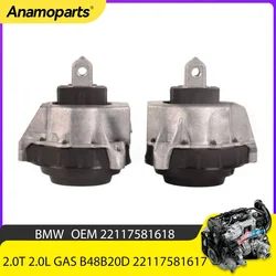 Conjunto montaje motor izquierdo y derecho BMW Serie 3 2.0 T