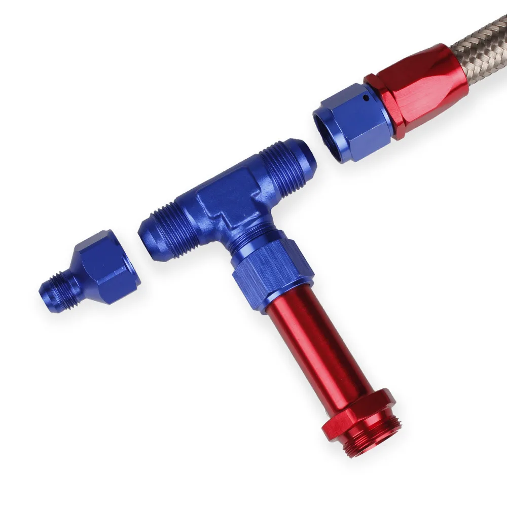 Kit de línea de combustible trenzada doble Holley 4150 AN8 - imagen 3
