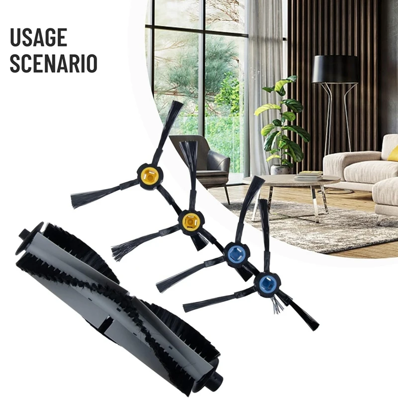 Cepillo lateral de repuesto Silvercrest SSR1 – compatibles A9 A7 A80 Plus A10s L100 - imagen 3
