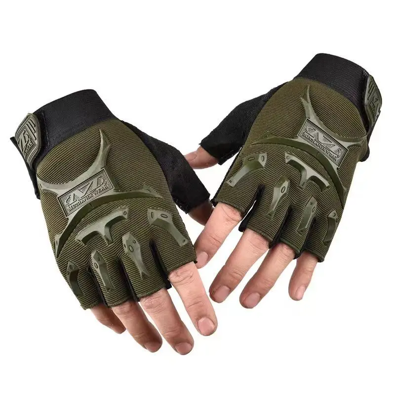 Guantes tácticos antideslizantes y protectores para ciclismo - imagen 3
