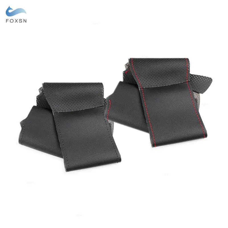 Funda de volante de cuero trenzado a mano – Mercedes-Benz A/B/C/E - imagen 2